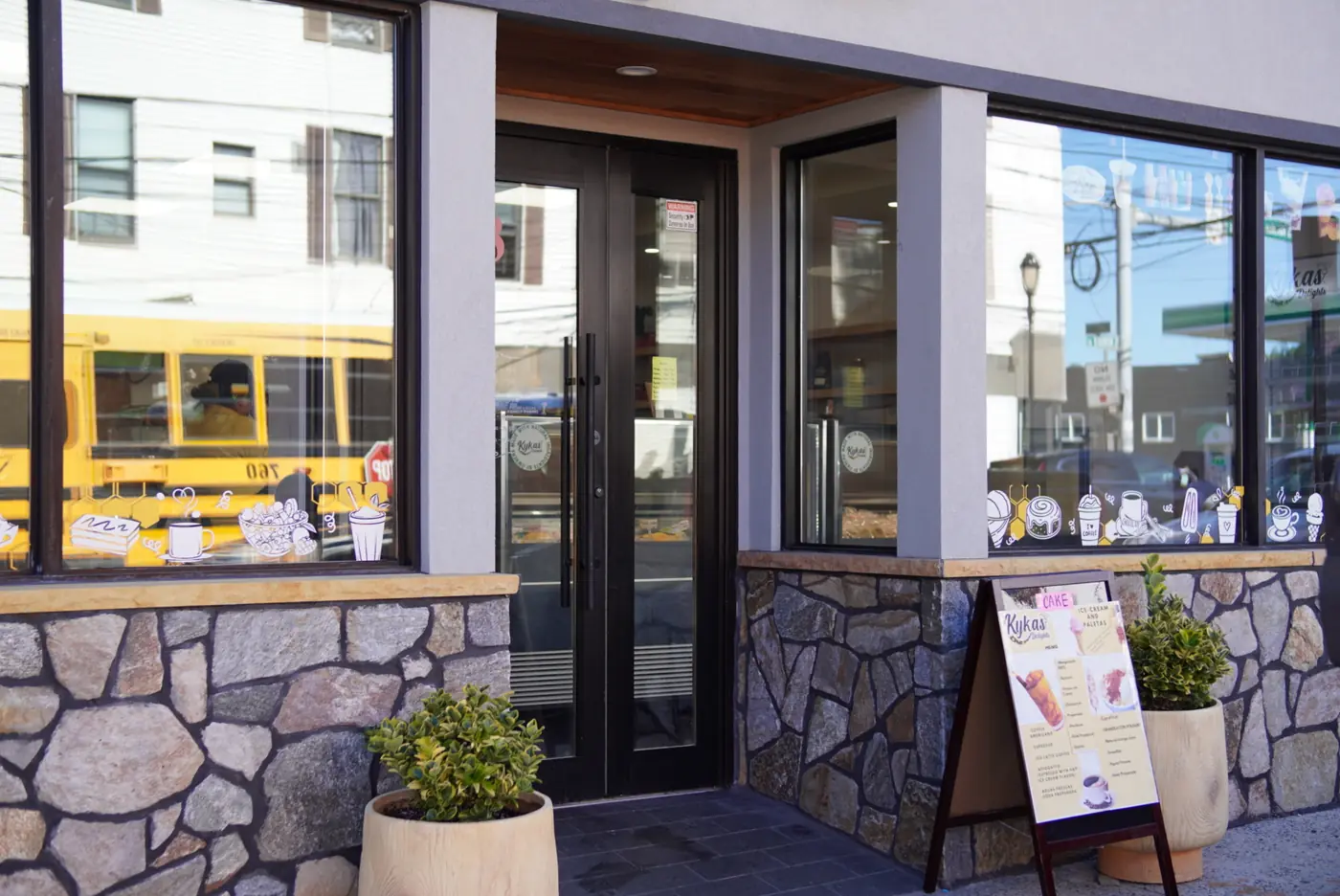The Kykas Delights storefront on South Kensico Avenue in White Plains